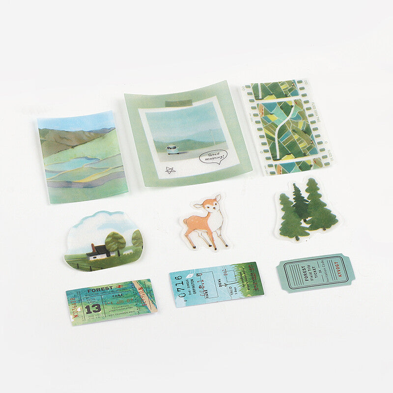 Travel Diary Stickers 🌳 Countryside Life