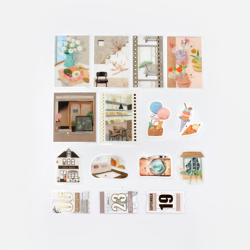 Relaxing Day Stickers 🤎 BROWN