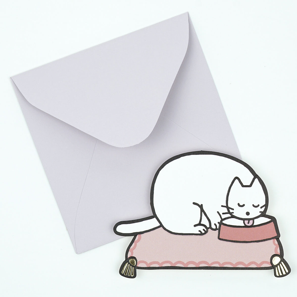 Cat Note Cards with Envelopes ๐ Set of 5