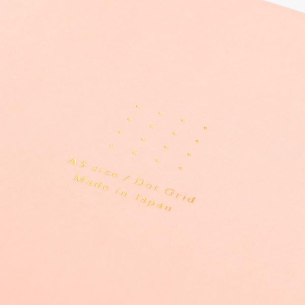 Midori Dot Grid Journal 🍑 Peach