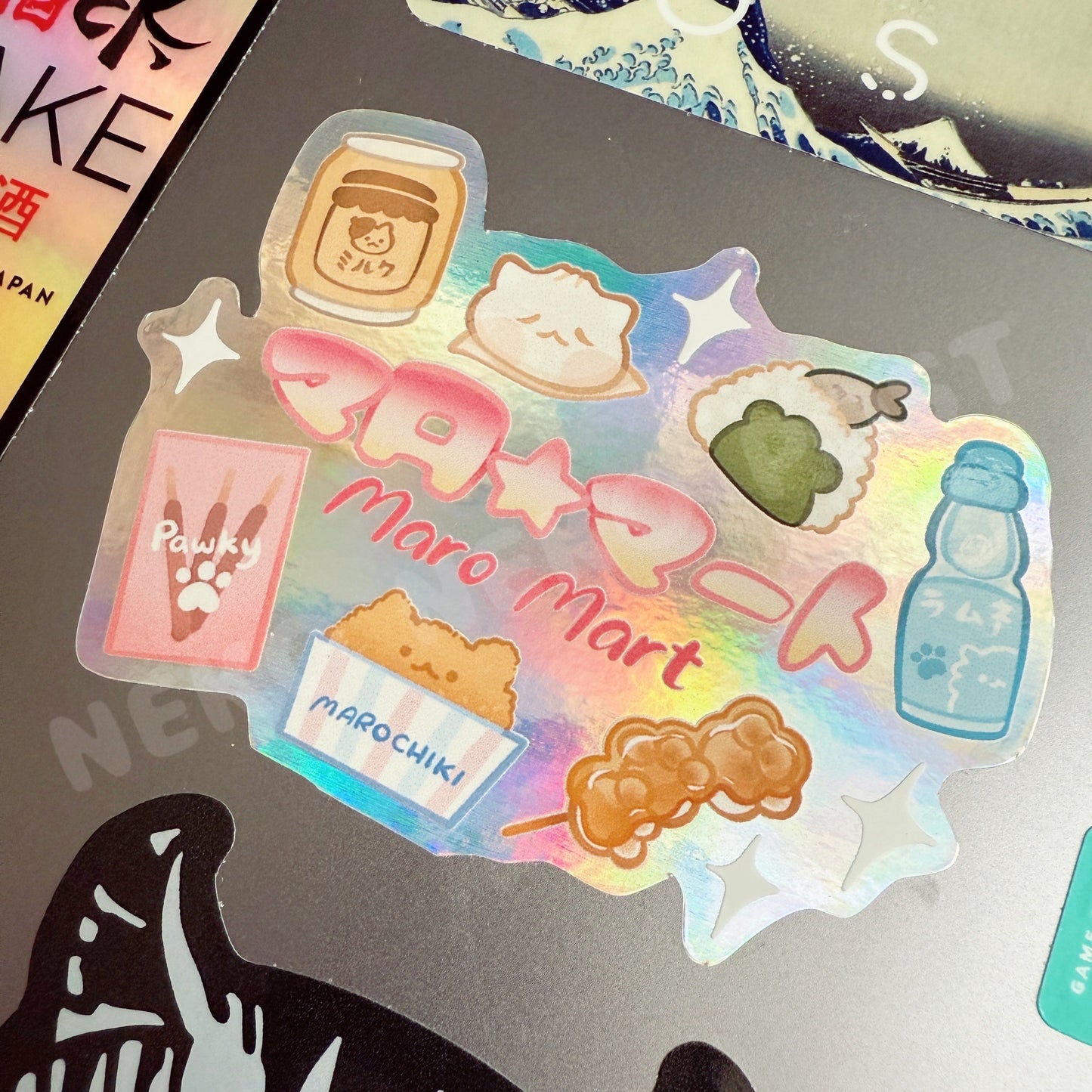 Maro Mart Decal Sticker (Holo)