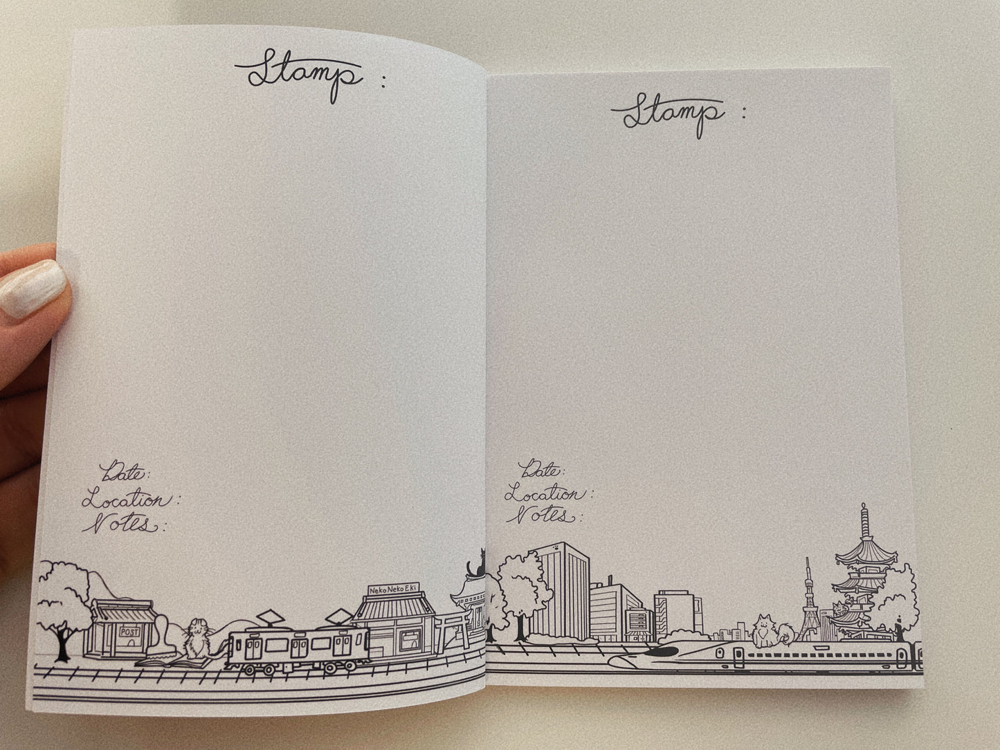 Japan Travel Stamp Book