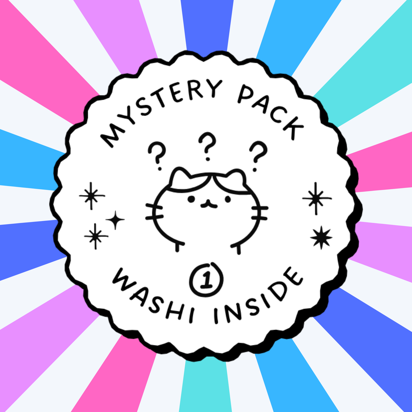 Mystery Pack!! 🍀 One Washi Tape