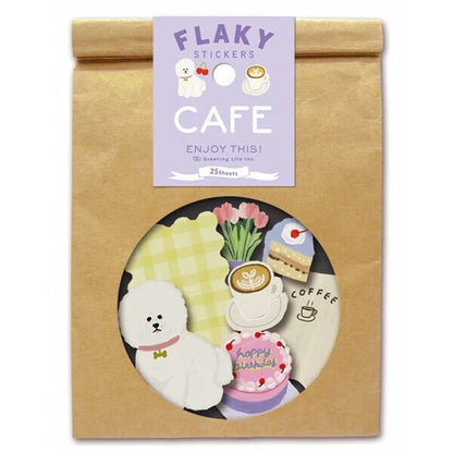 Flaky Stickers 🍒 Cosy Cafe