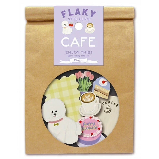 Flaky Stickers 🍒 Cosy Cafe