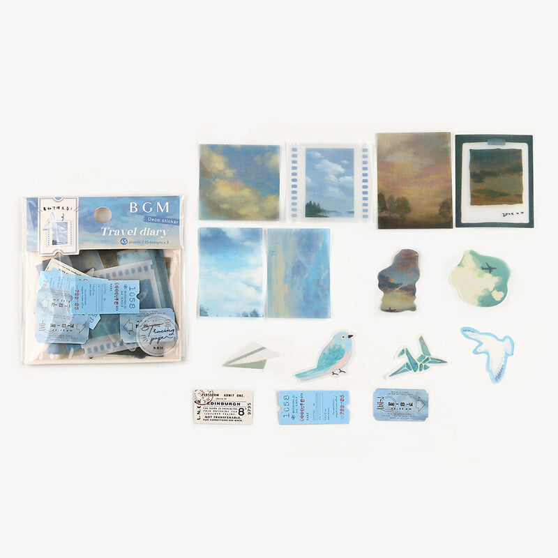 Travel Diary Stickers ✈️ In the Sky