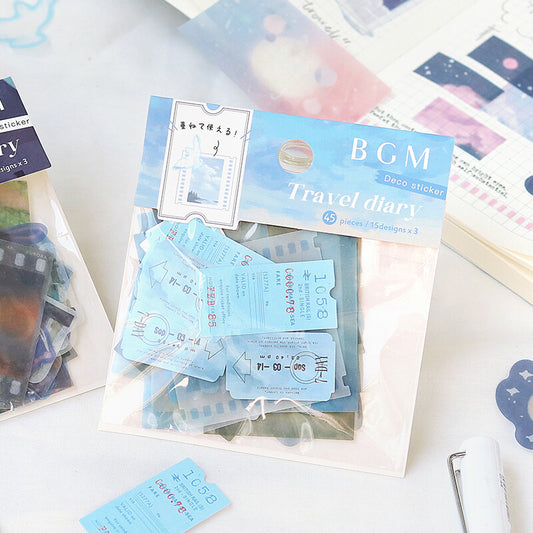 Travel Diary Stickers ✈️ In the Sky