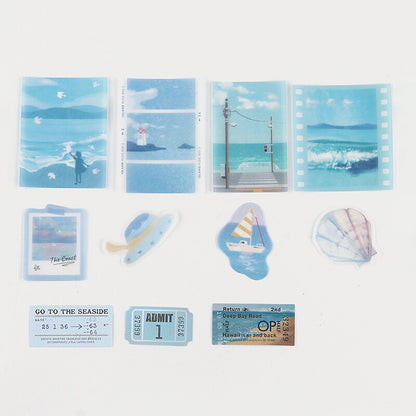 Travel Diary Stickers 🐚 Day at the Sea