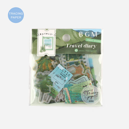 Travel Diary Stickers 🌳 Countryside Life