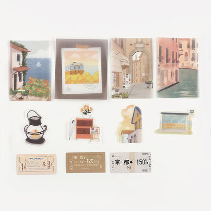 Travel Diary Stickers 🎫 Street Scenes