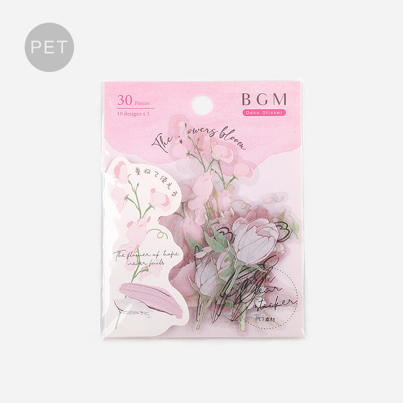 Flower Blossom Stickers 🌸 PINK