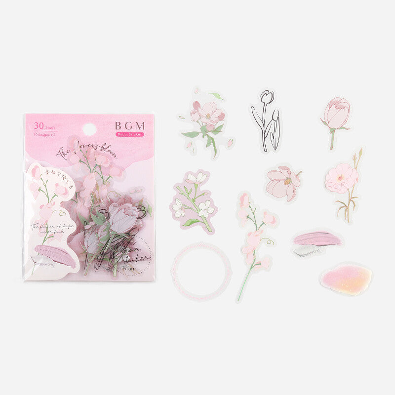 Flower Blossom Stickers 🌸 PINK
