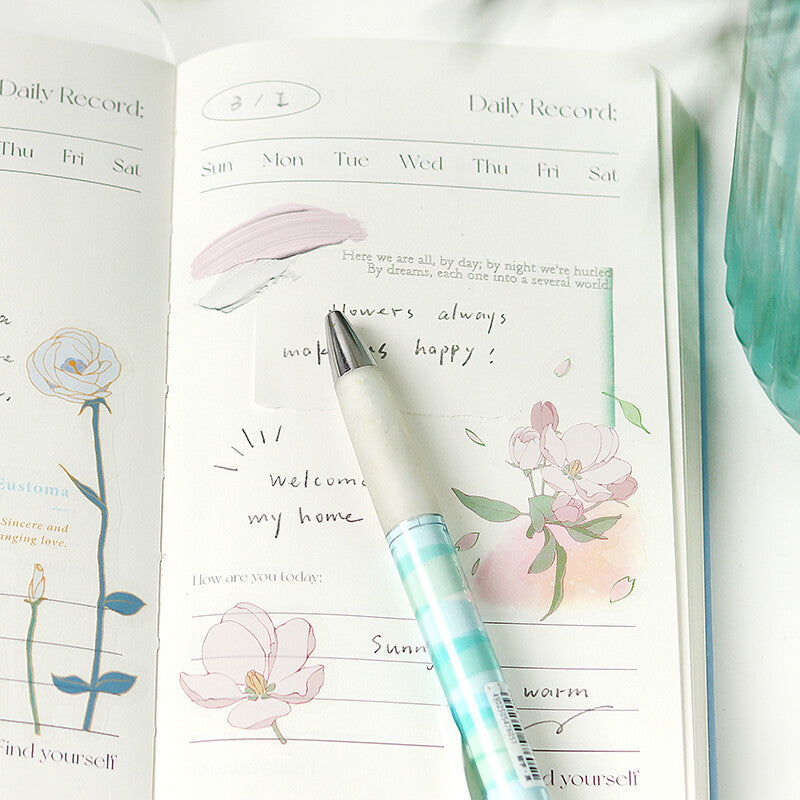 Flower Blossom Stickers 🌸 PINK