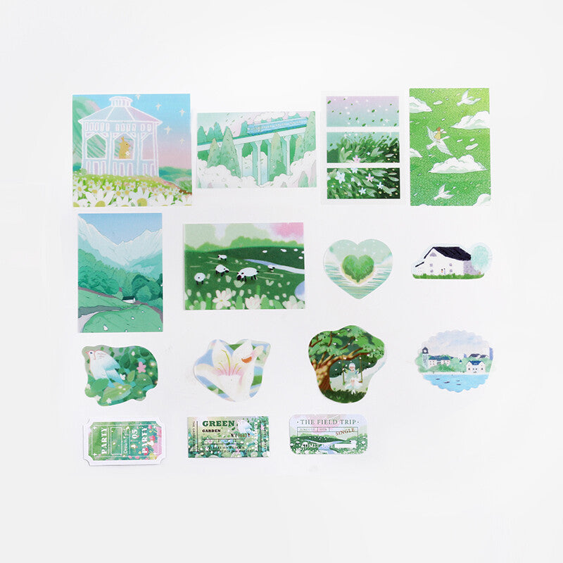 Travel Diary Stickers 🐏 Dreamy Countryside