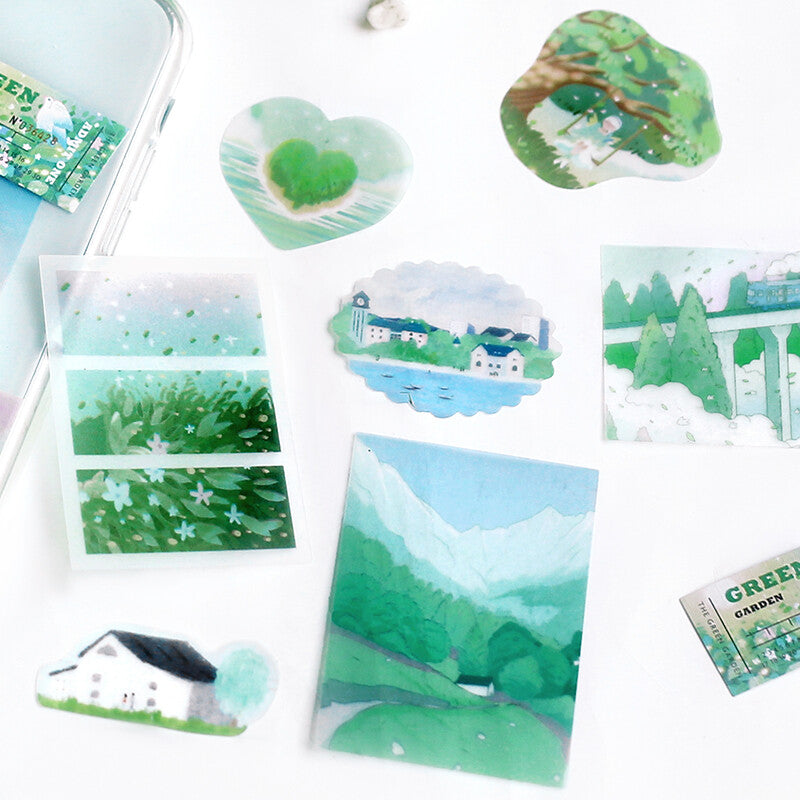 Travel Diary Stickers 🐏 Dreamy Countryside