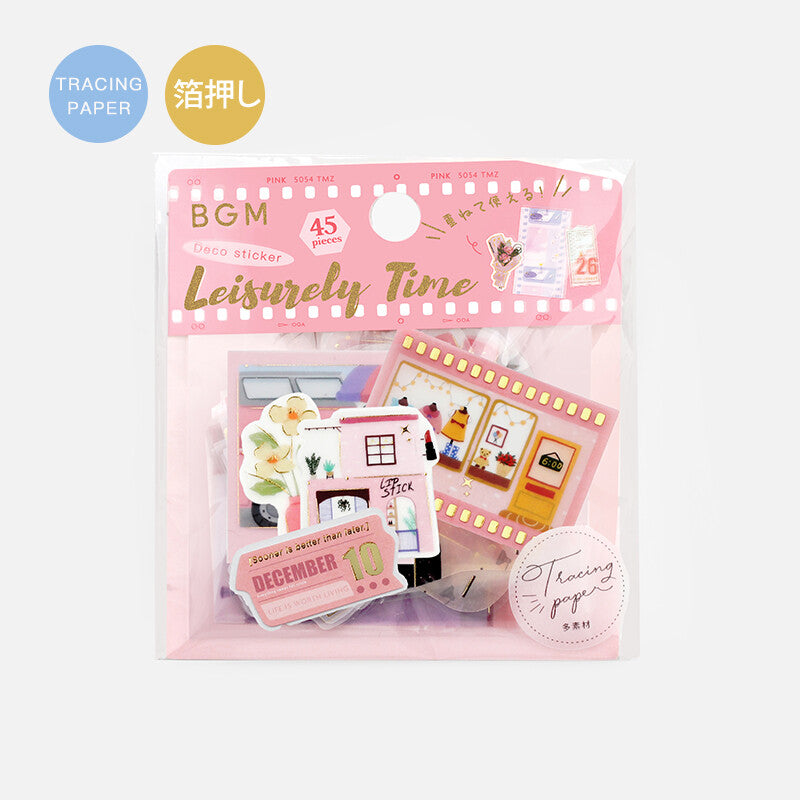 Relaxing Day Stickers 🩷 PINK