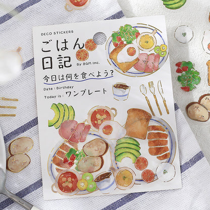 Food Diary Stickers 🍳 BREAKFAST