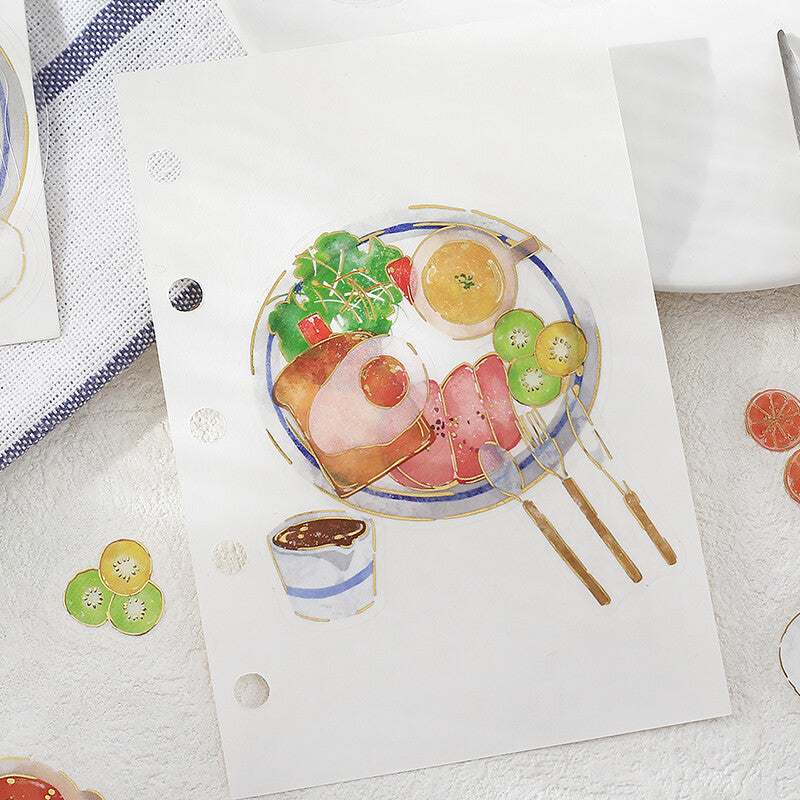 Food Diary Stickers 🍳 BREAKFAST