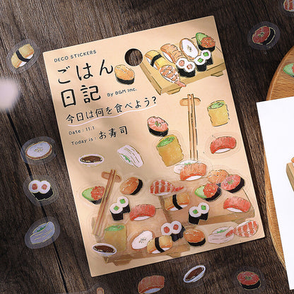 Food Diary Stickers 🍣 SUSHI