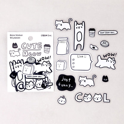 Cat Doodle Stickers 🐾