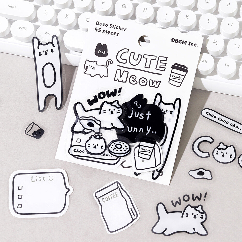 Cat Doodle Stickers 🐾