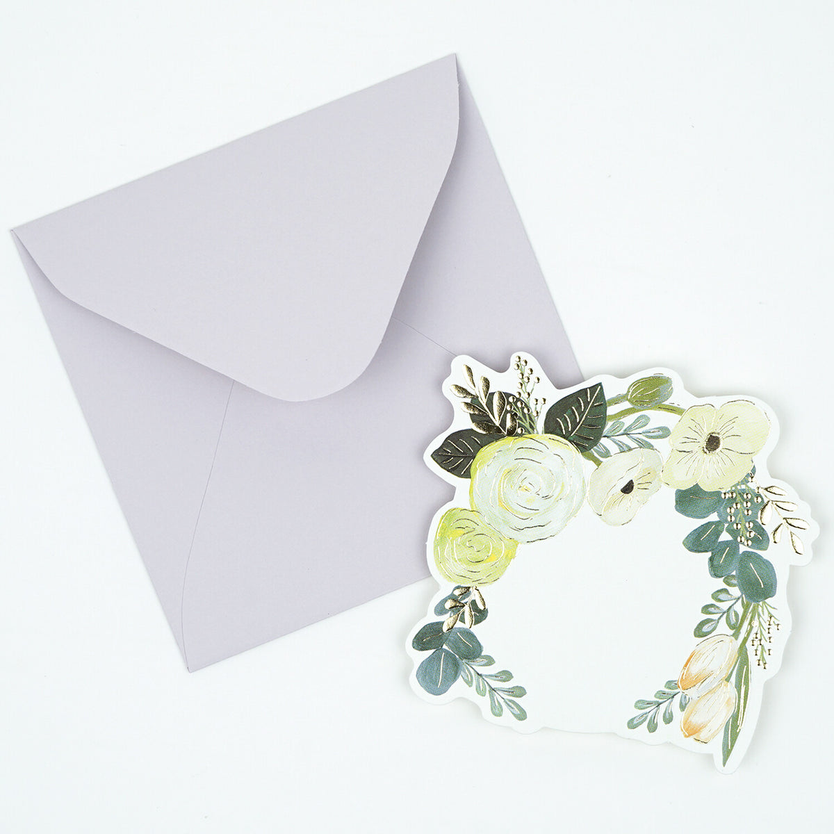 Flower Note Cards with Envelopes 💐 Set of 5