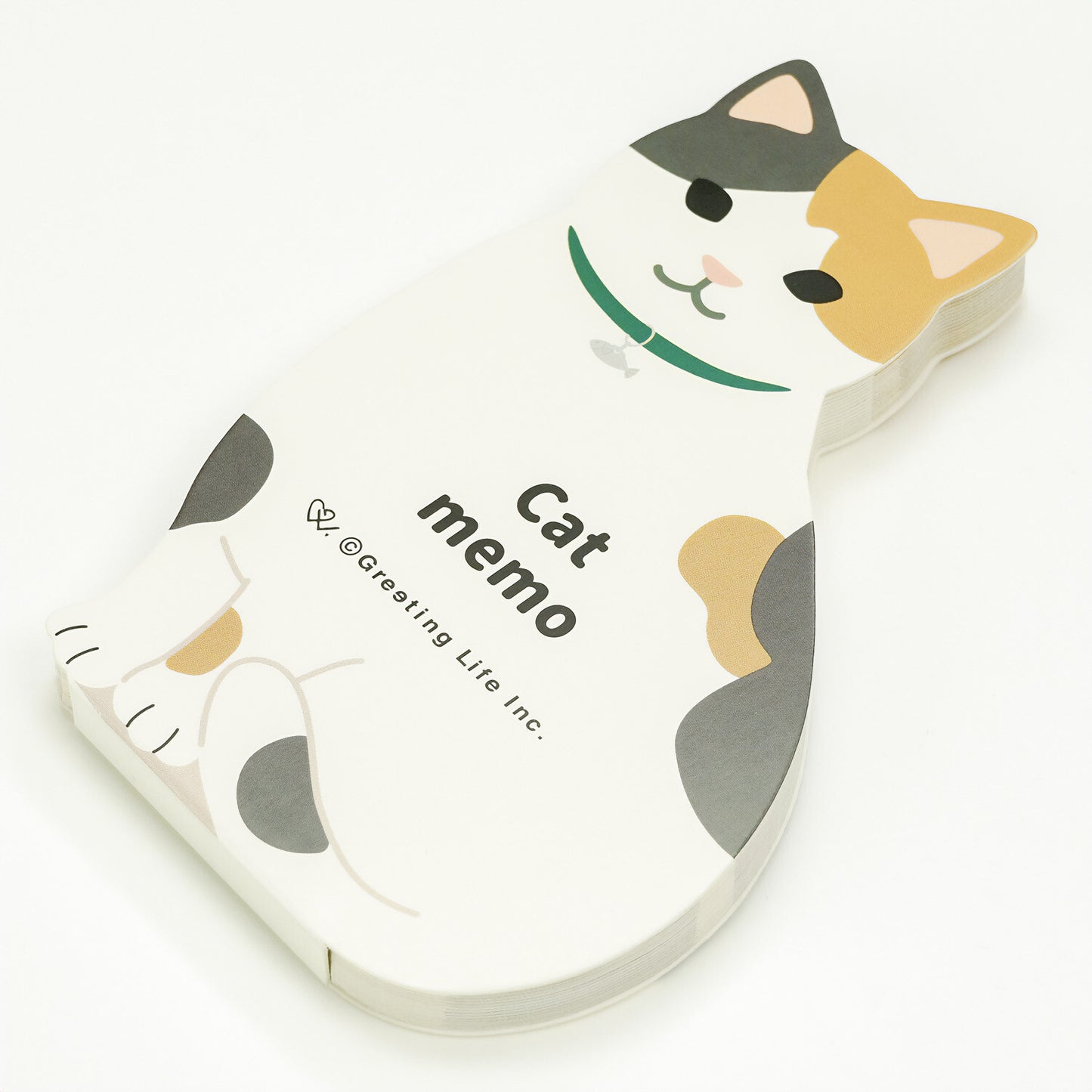 Cat Shaped Memo Pad