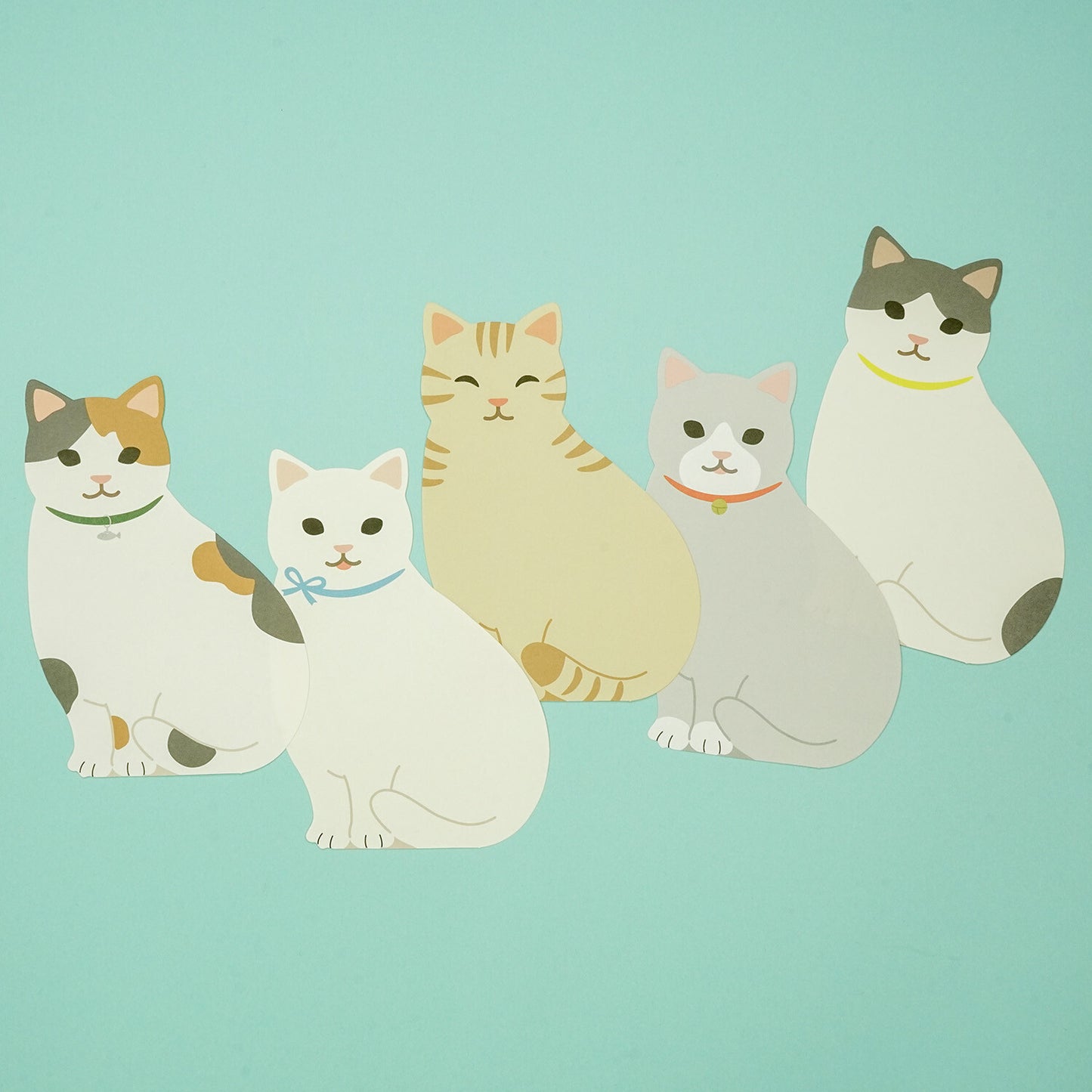 Cat Shaped Memo Pad