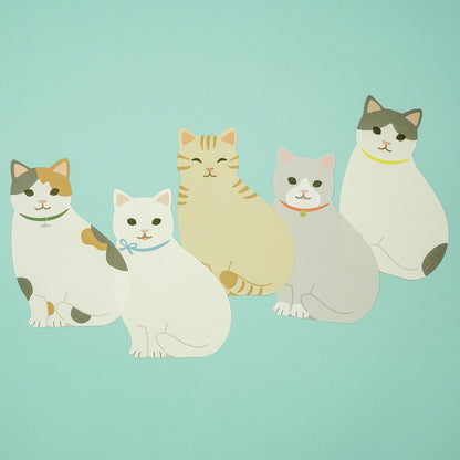 Cat Shaped Memo Pad