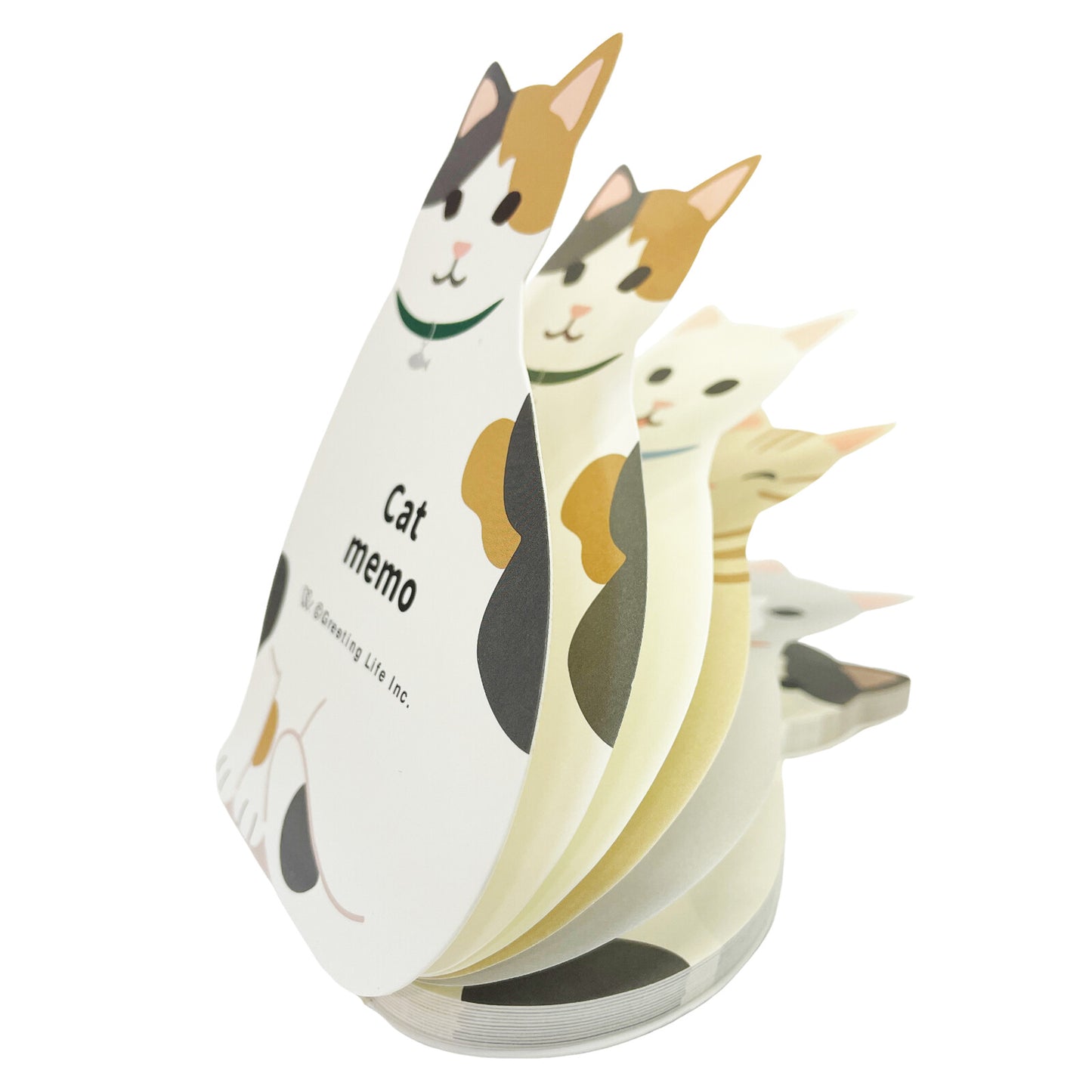 Cat Shaped Memo Pad