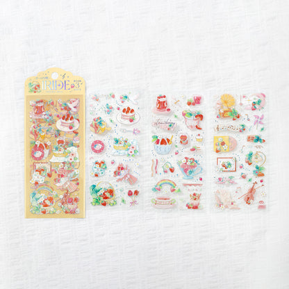 IRIDE Aurora Stickers 🍓 Strawberry Picnic