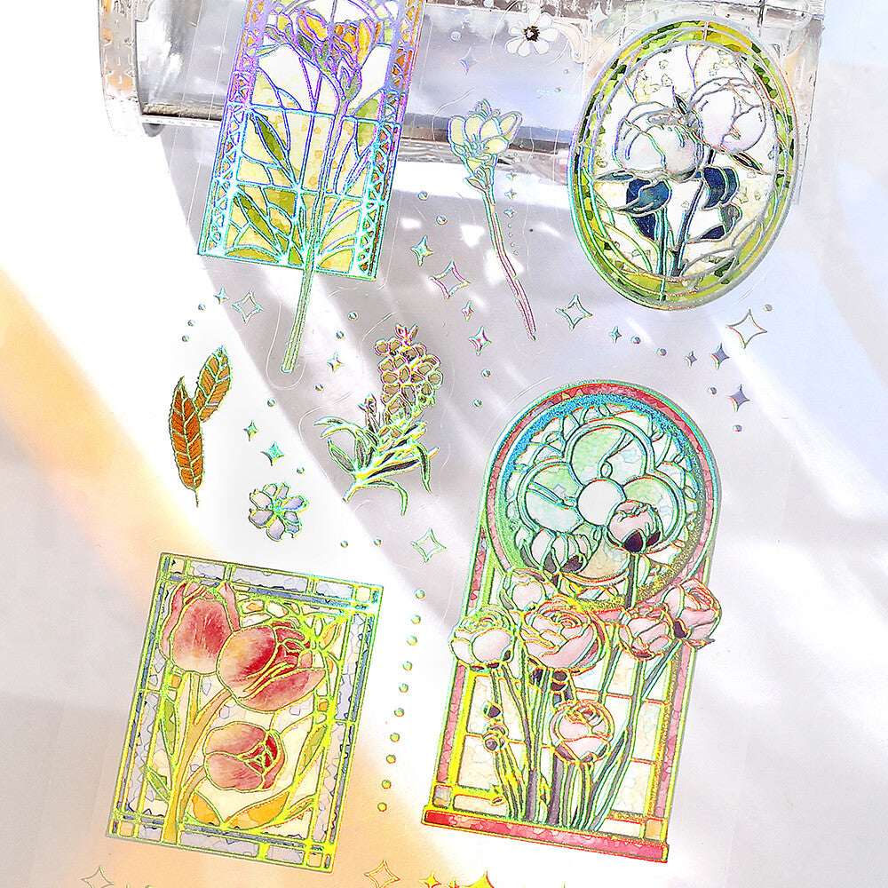 IRIDE Aurora Stickers 💠 Stained Glass