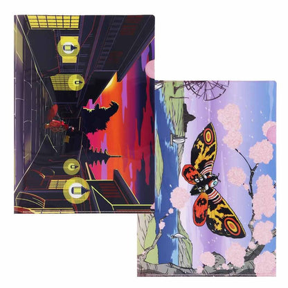 Godzilla and Mothra Clear File Set