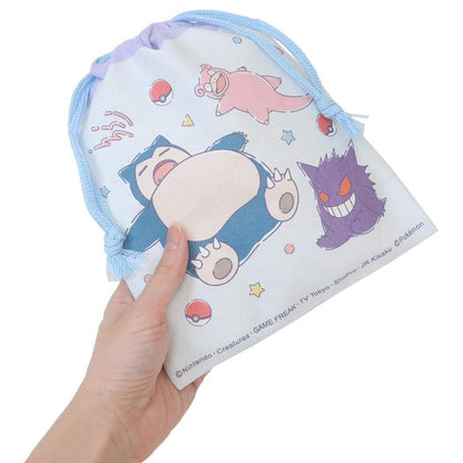 Pastel Pokemon Kinchaku Bag