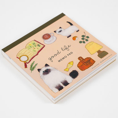 Good Life CAT Memo Pad 🌱