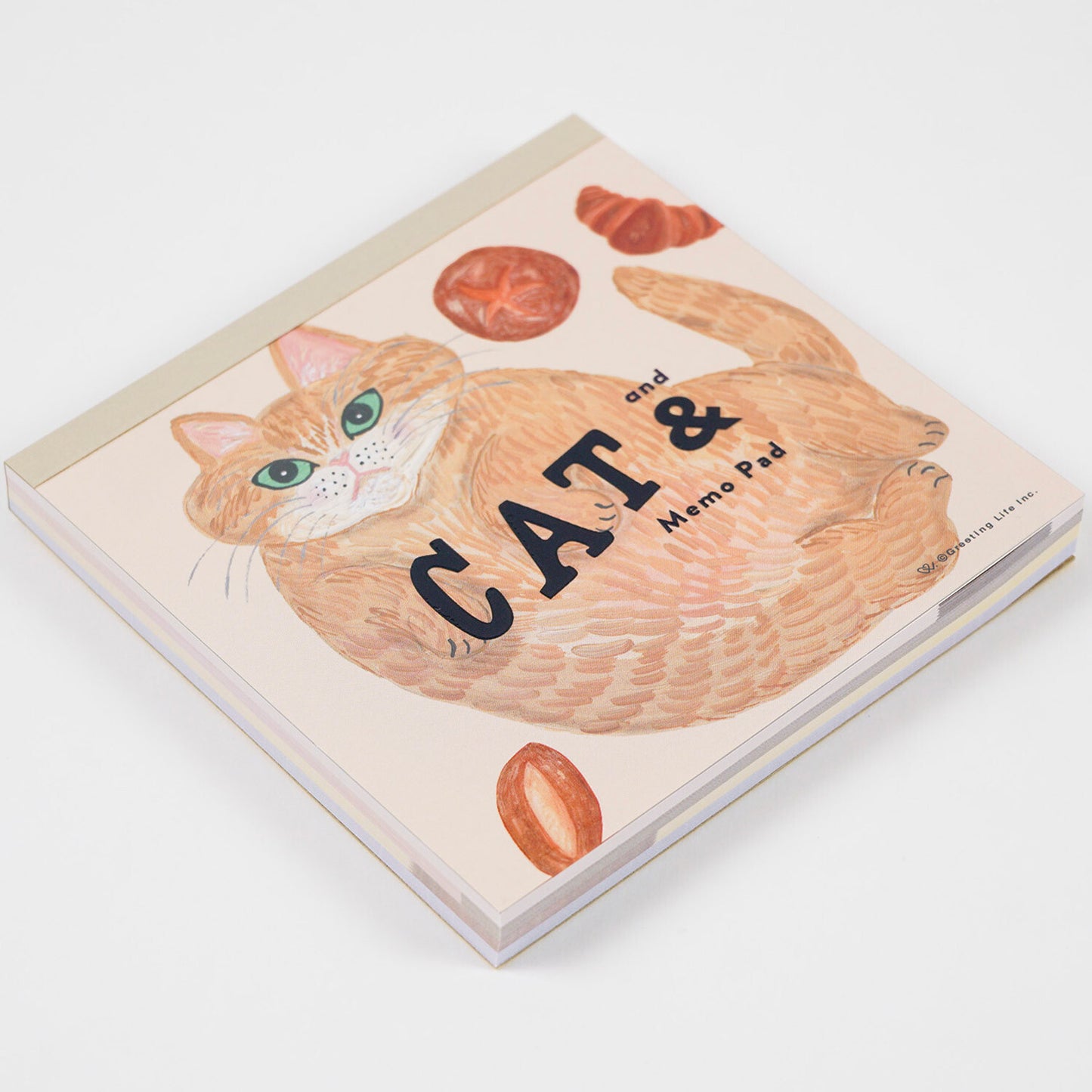 CAT Square Memo Pad