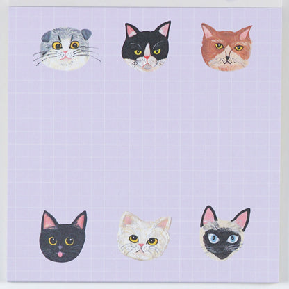 CAT Square Memo Pad