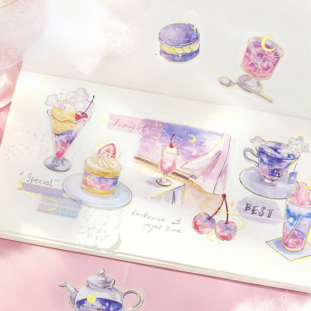 Dream Cafe Stickers 🌙 Sunset Sky