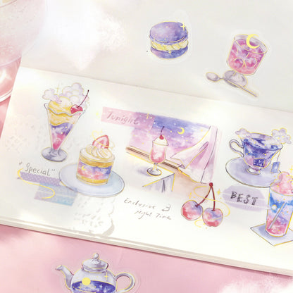 Dream Cafe Stickers 🌙 Sunset Sky