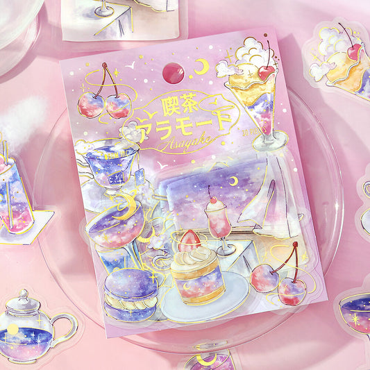 Dream Cafe Stickers 🌙 Sunset Sky