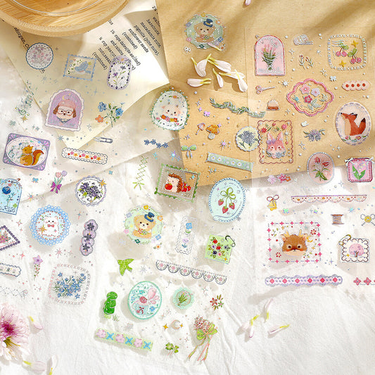 IRIDE Holo Stickers 🌹 Cottagecore