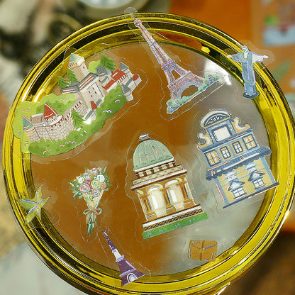 IRIDE Holo Stickers 🇬🇧 World Travel