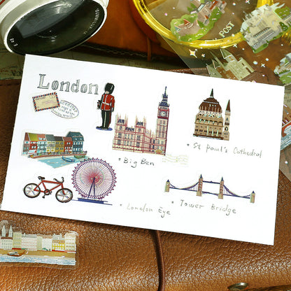 IRIDE Holo Stickers 🇬🇧 World Travel