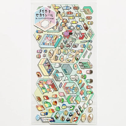 Small World Diorama Stickers 🥤 Convenience Store