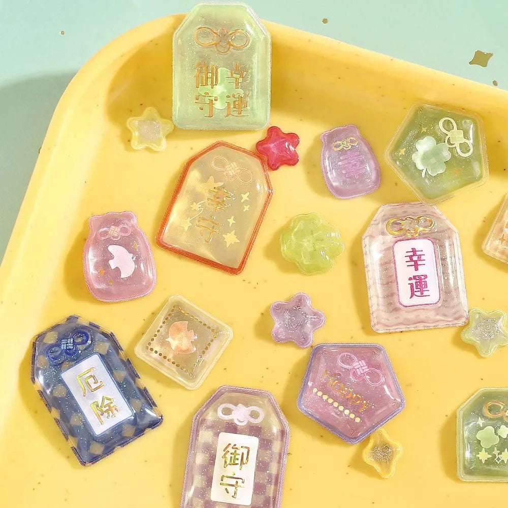 Puffy Bubble Stickers 💫 Lucky Charm Omamori