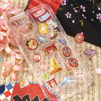 Puffy Bubble Stickers ⛩️ Tokyo Travels