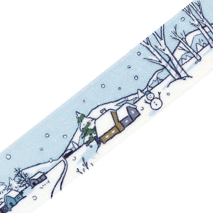Winter Limited Design Washi Tape ⛄️ Snowy Scene