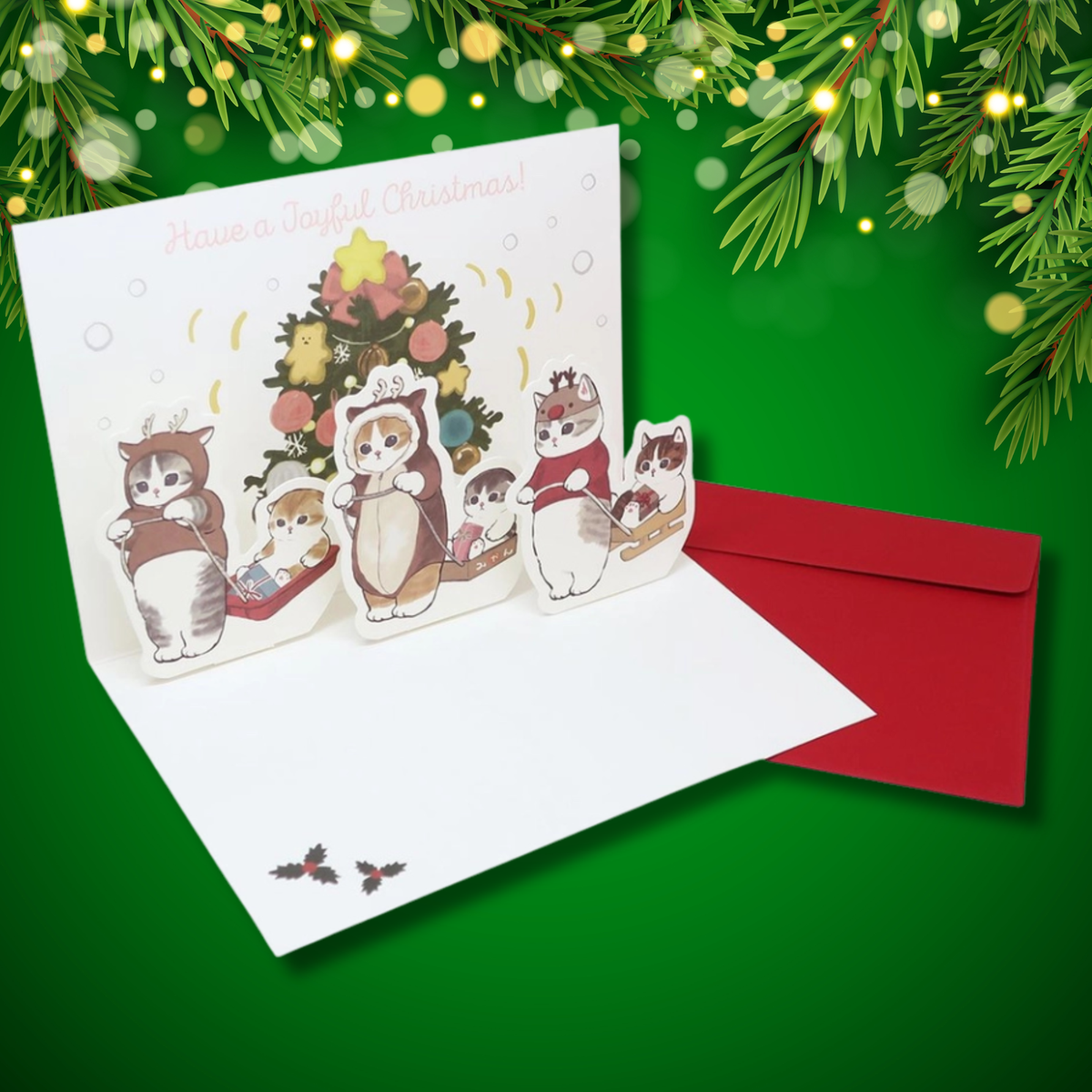 Mofusand Christmas ⭐️ Pop-up Card