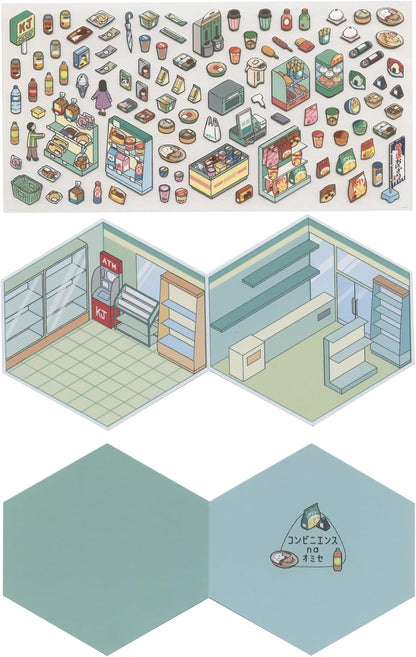 Small World Diorama Stickers 🥤 Convenience Store