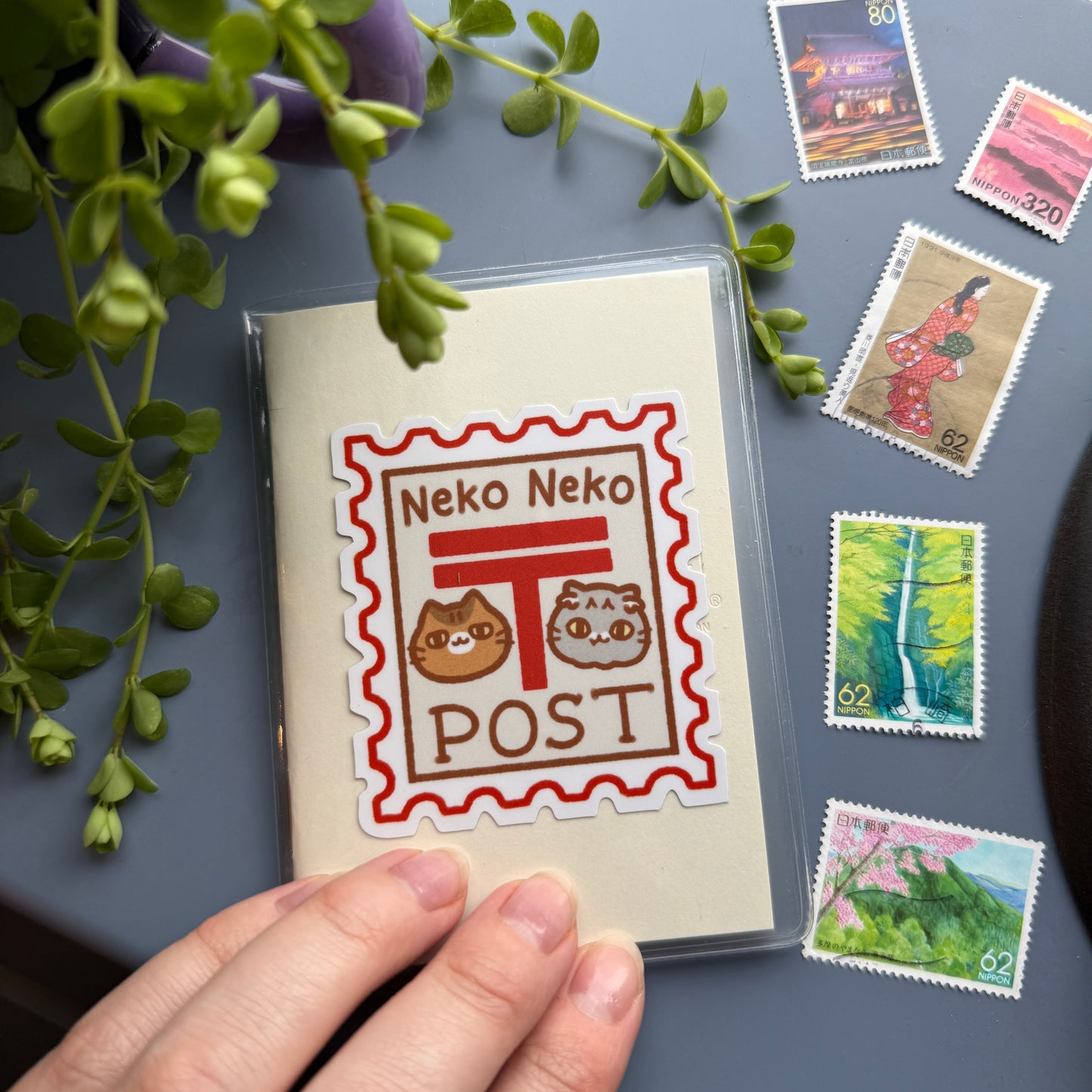 Mini Stamp Collection Notebook
